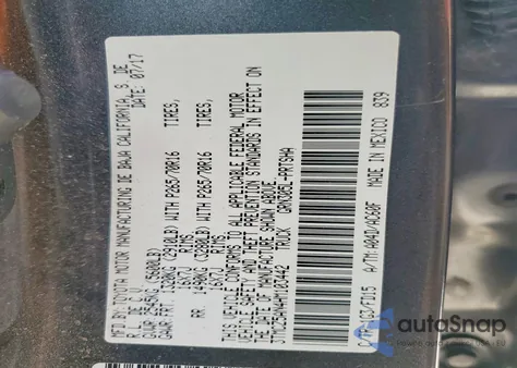 2017 Toyota Tacoma Double Cab from USA, damaged, VIN 3TMCZ5AN4HM103442